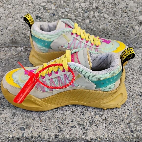 Off-White ODSY-1000 Cream Fuchsia Size EU 37 - Picture 6 of 13